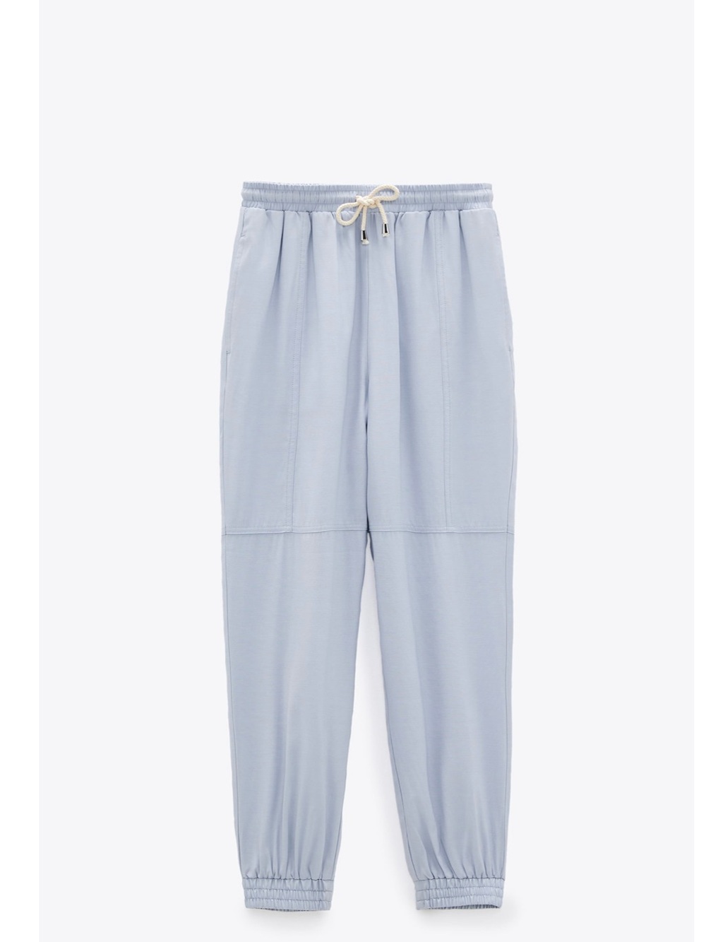Zara Light Blue Women's Jogger Pants